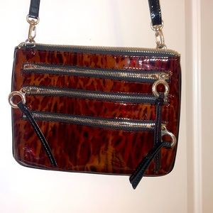 Brighton Wild Tiger Crossbody Bag